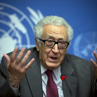 Le médiateur de l'ONU Lakhdar Brahimi. [AP Photo/Anja Niedringhaus]