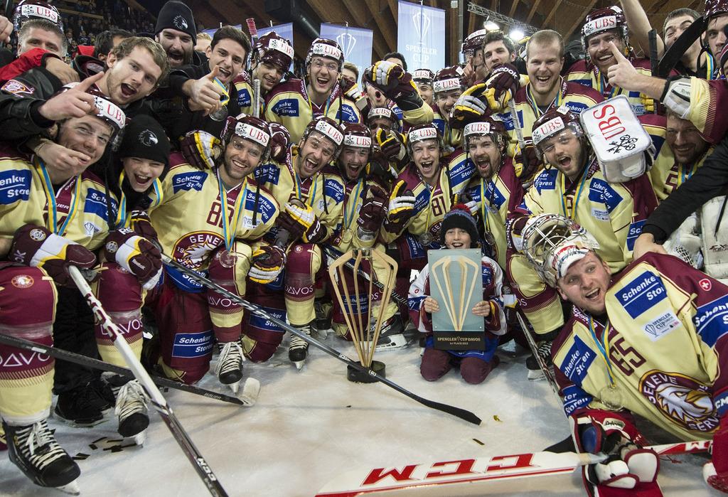 Genève-Servette avait remporté le tournoi en 2013 pour sa seconde participation. [KEYSTONE - Peter Schneider]