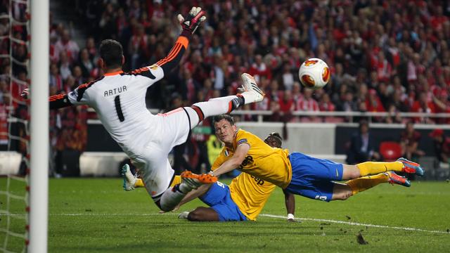 Stephan Lichtsteiner avait été très remuant sur le côté droit jeudi dernier. [Rafael Marchante]