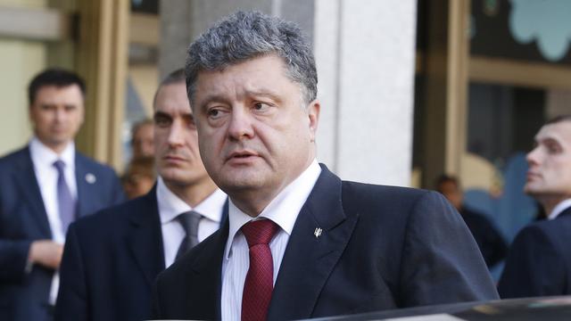 Petro Porochenko, président ukrainien. [AP Photo/Luca Bruno]