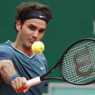 Roger Federer à Monte-Carlo. [AP/Keystone - Michel Euler]