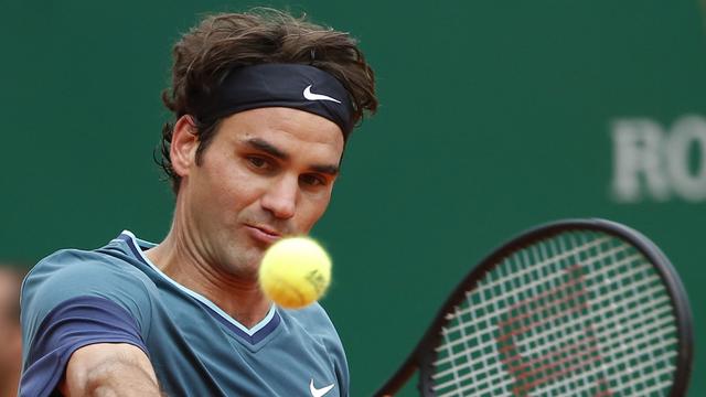 Roger Federer à Monte-Carlo. [AP/Keystone - Michel Euler]