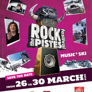 Affiche du festival "Rock the Pistes" 2014. [rockthepistes.com]