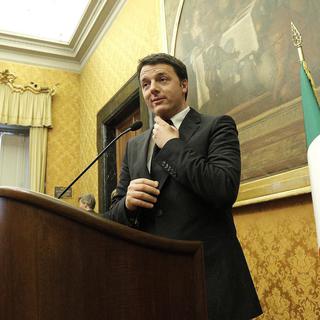 Le futur président du conseil italien, Matteo Renzi. [EPA/Keystone - Giuseppe Lami]