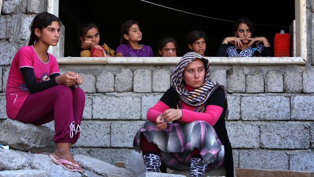 Des centaines de femmes sont enlevées, violées puis vendues comme esclaves sexuelles par les djihadistes de l’Etat islamique. [AFP - Safin Hamed]