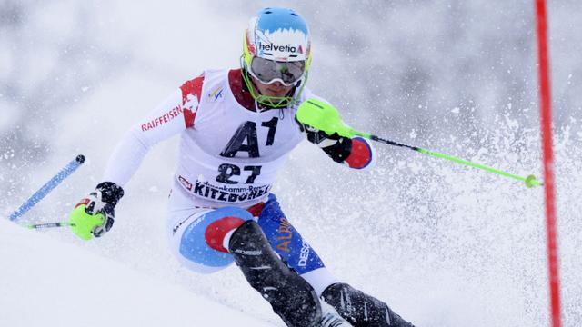 Luca Aerni décroche son ticker pour Sotchi.