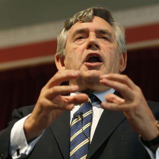 L'ancien Premier ministre travailliste britannique Gordon Brown. [Russell Cheyne]