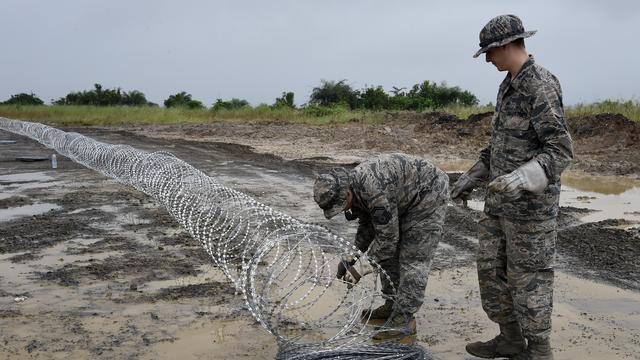 Le nombre de soldats américains engagé en Afrique de l'Ouest pourrait monter jusqu'à 4000 en fonction de l'évolution de la situation sur le terrain. [PASCAL GUYOT]