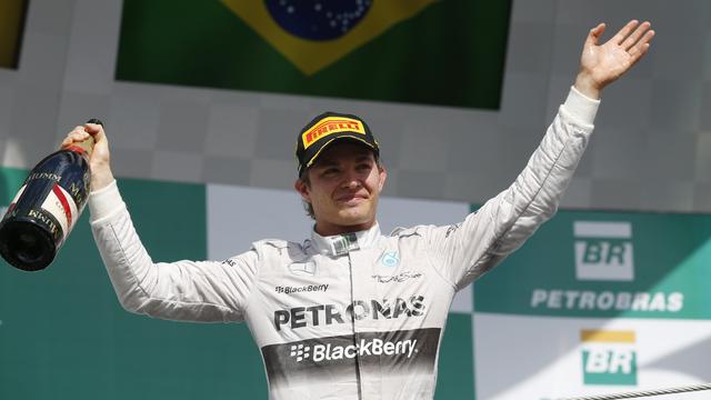 Rosberg compte 17 points de retard sur Hamilton. [Andre Penner]