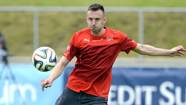 Josip Drmic pourrait bien de venir le nouveau Frei au sein de l'équipe suisse. [Walter Bieri]