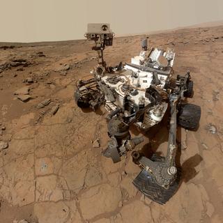Le robot Curiosity analyse les roches de la planète rouge. [AP Photo/NASA]