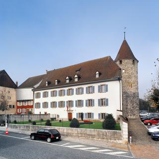L'Hôtel du Parlement à Delémont (JU). [Gaëtan Bally]