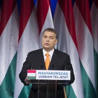 Viktor Orban. [Szilard Koszticsak - MTI - AP Photo]