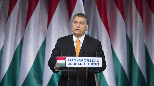 Viktor Orban. [Szilard Koszticsak - MTI - AP Photo]