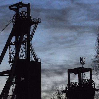 La mine de charbon de Zasyadka en Ukraine. [AP/Keystone - Sergei Chuzavkov]
