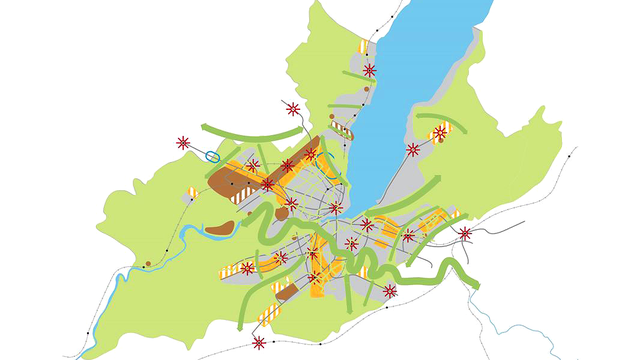Développements prévus entre 2015 et 2030, selon le plan d'aménagement. [ge.ch]