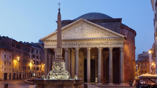 Le Panthéon de Rome. [Manuel Cohen]
