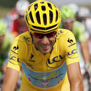 Vincenzo Nibali se dirige vers la victoire du Tour de France. [EPA/Keystone - Kim Ludbrook]