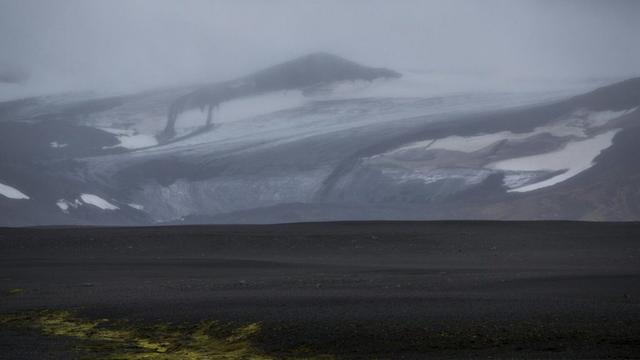 Le volcan Bardarbunga sous le glacier Dyngjujokull en Islande, le 24 août 2014. [EPA/VILHELM GUNNARSSON]