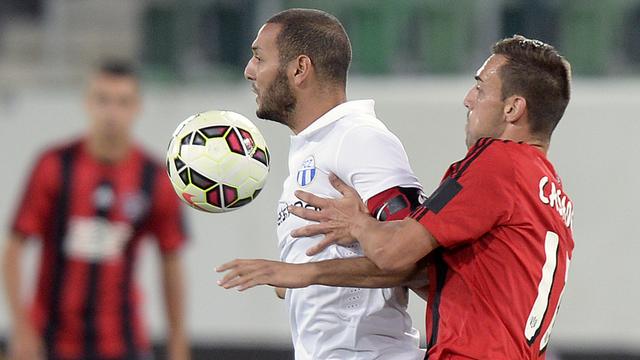 Yassine Chikhaoui a ouvert le score pour Zurich. [Walter Bieri]