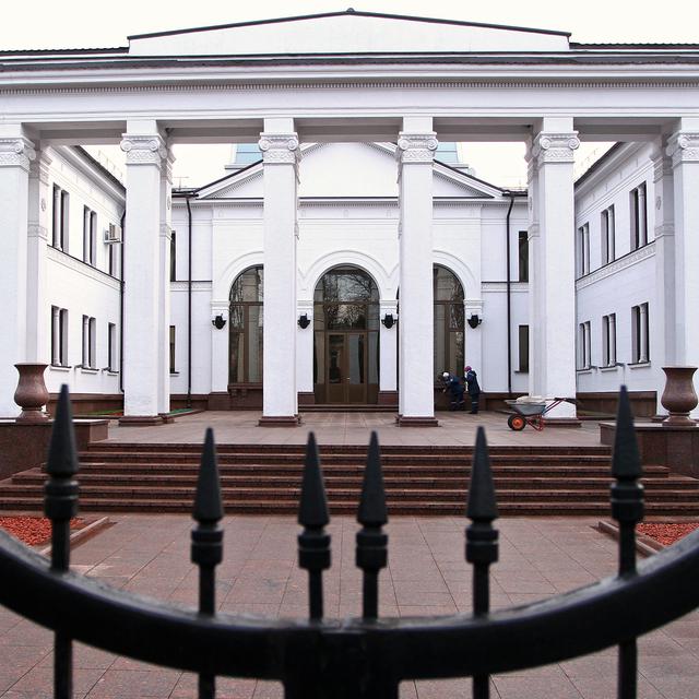 Les pourparlers se tiennent à huis clos dans la résidence du président Loukachenko à Minsk.