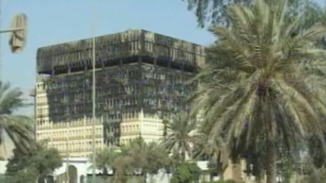 Reportage à Bagdad après la chute de Saddam Hussein.