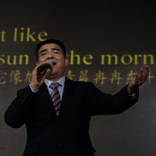 Le milliardaire chinois Chen Guangbiao a réaffirmé vouloir racheter le quotidien américain "New York Times". [AP/Keystone - Richard Drew]