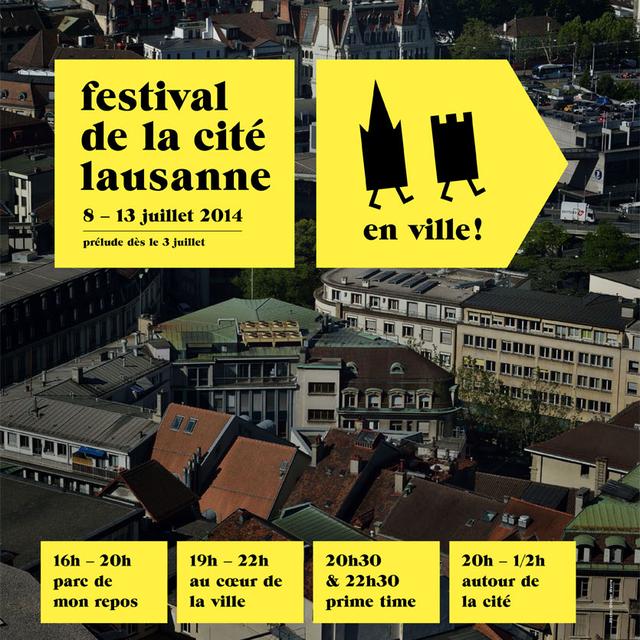 Affiche du Festival de la Cité 2014. [festivalcite.ch]