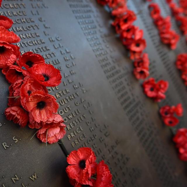 Lundi 4 août: jour de commémoration au mémorial de la Première Guerre mondiale à Camberra, en Australie. [EPA/Keystone - Lukas Coch]