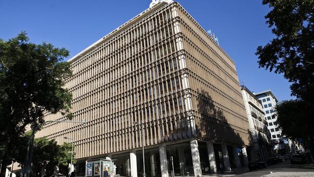 Le quartier général de Banco Espirito Santo à Lisbonne. [EPA/MARIO CRUZ]