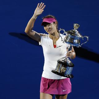 Lauréate de l'Open d'Australie 2014, Li Na est la seule Chinoise ayant atteint le top-10. [Aijaz Rahi]