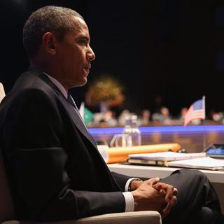 Le président américain Barack Obama. [EPA/Keystone - Sean Gallup]
