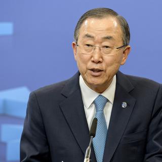 Ban ki-moon réclame des mesures pour faire face aux violations du droit international en Syrie. Image d'archives.