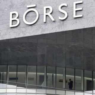 Mardi avait lieu la dernière séance de l'année à la Bourse suisse. [Keystone - Alessandro Della Bella]