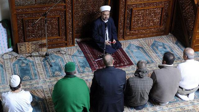 La formation des imams à Fribourg. [Keystone - Dominic Favre]