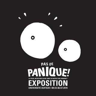 Affiche de l'exposition "Pas de panique!" [panic-expo.ch]