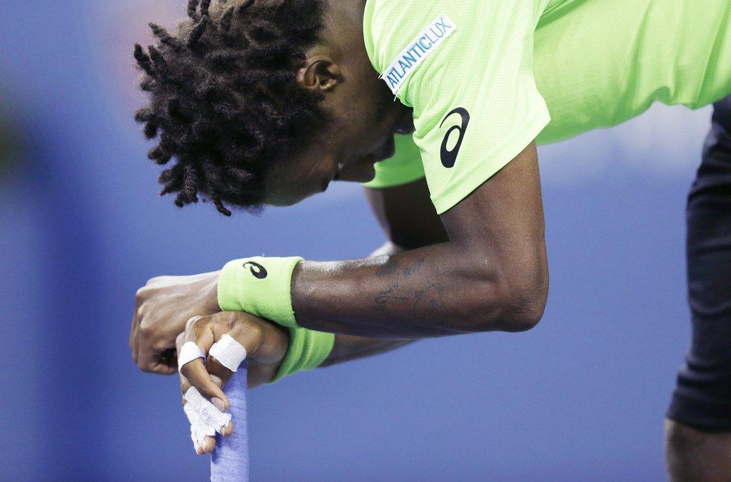 Monfils a été très près de la victoire. [KEYSTONE - CHARLES KRUPA]