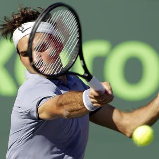 Federer n'a fait qu'une bouchée de Richard Gasquet. [Luis M. Alvarez]