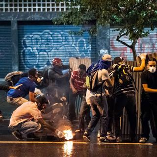 Les manifestations secouent le Vénézuéla depuis deux mois. [Miguel Gutierrez]
