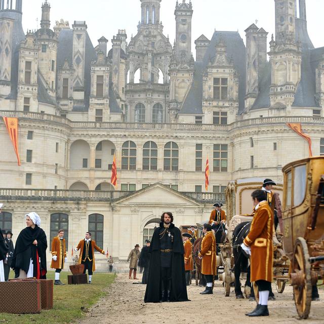 Quand le château de Chambord sert de décor à une telenovela brésilienne. [AFP - ALAIN JOCARD]