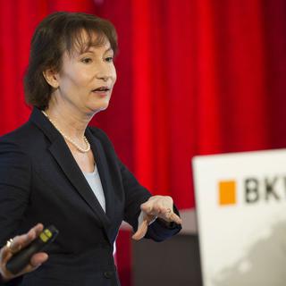 Suzanne Thoma, CEO du groupe bernois BKW. [Gian Ehrenzeller]