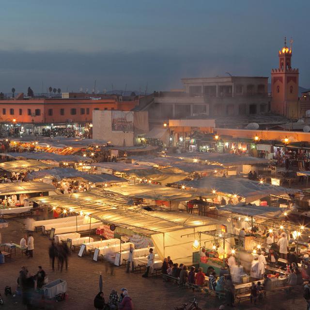La place Djemma el Fna à Marrakech. [AFP - Manuel Cohen]