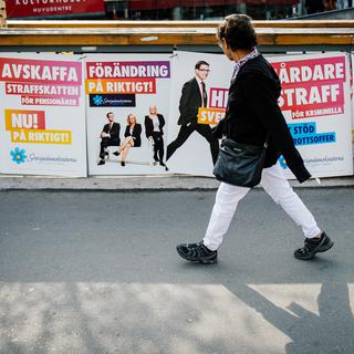 L'extrême droite monte en Suède. [Jonathan Nackstrand]