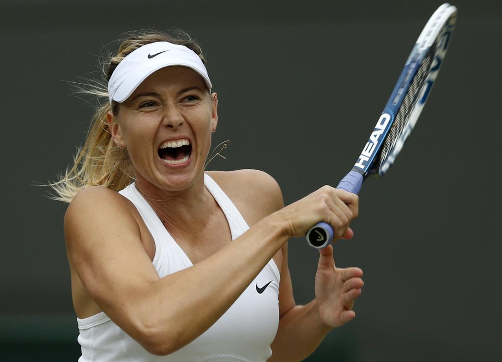 Sharapova espère obtenir un 2e trophée à Wimbledon. [KEYSTONE - Ben Curtis]