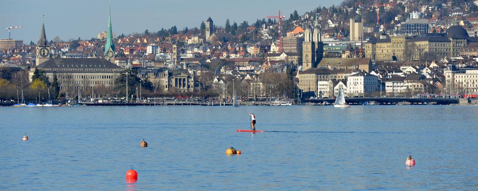 Zurich vue du lac. [celeste clochard]