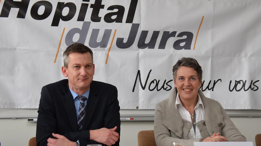 La stratégie 2025 pour l'Hôpital du Jura doit, selon le conseil d'administration, "faire éclater un certain nombre de carcans". [Gaël Klein]