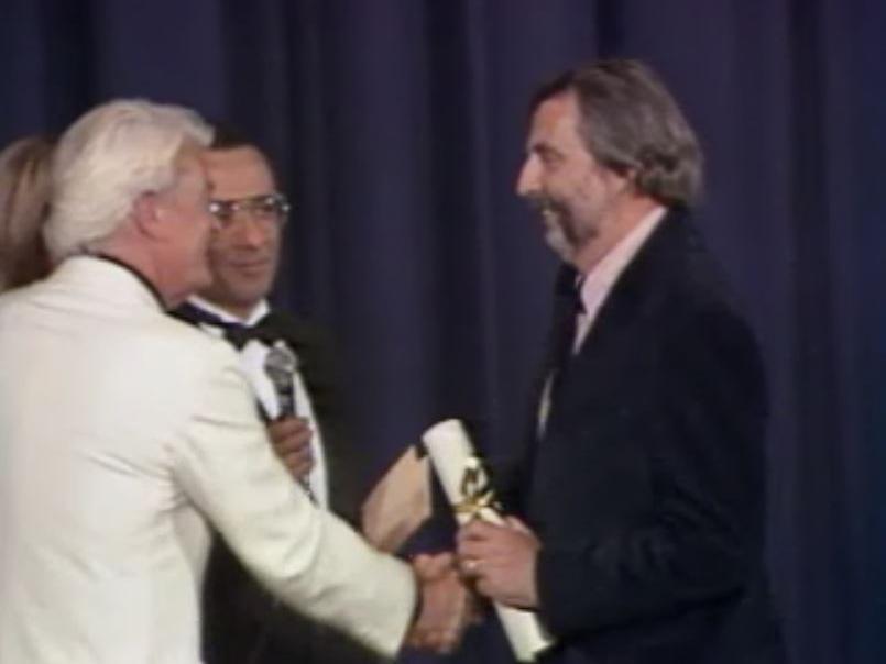 Alain Tanner primé à Cannes en 1981. [RTS]