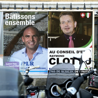 L'élection opposait principalement le PLR Laurent Favre et l'UDC Raymond Clottu.