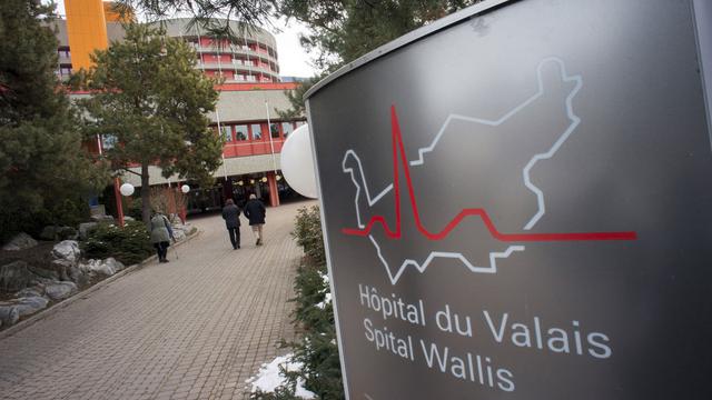 Le site sédunois de L'Hôpital du Valais. [Olivier Maire]