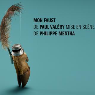 Visuel du spectacle "Mon Faust" de Paul Valéry, au Théâtre de Carouge. [facebook.com/theatredecarouge]